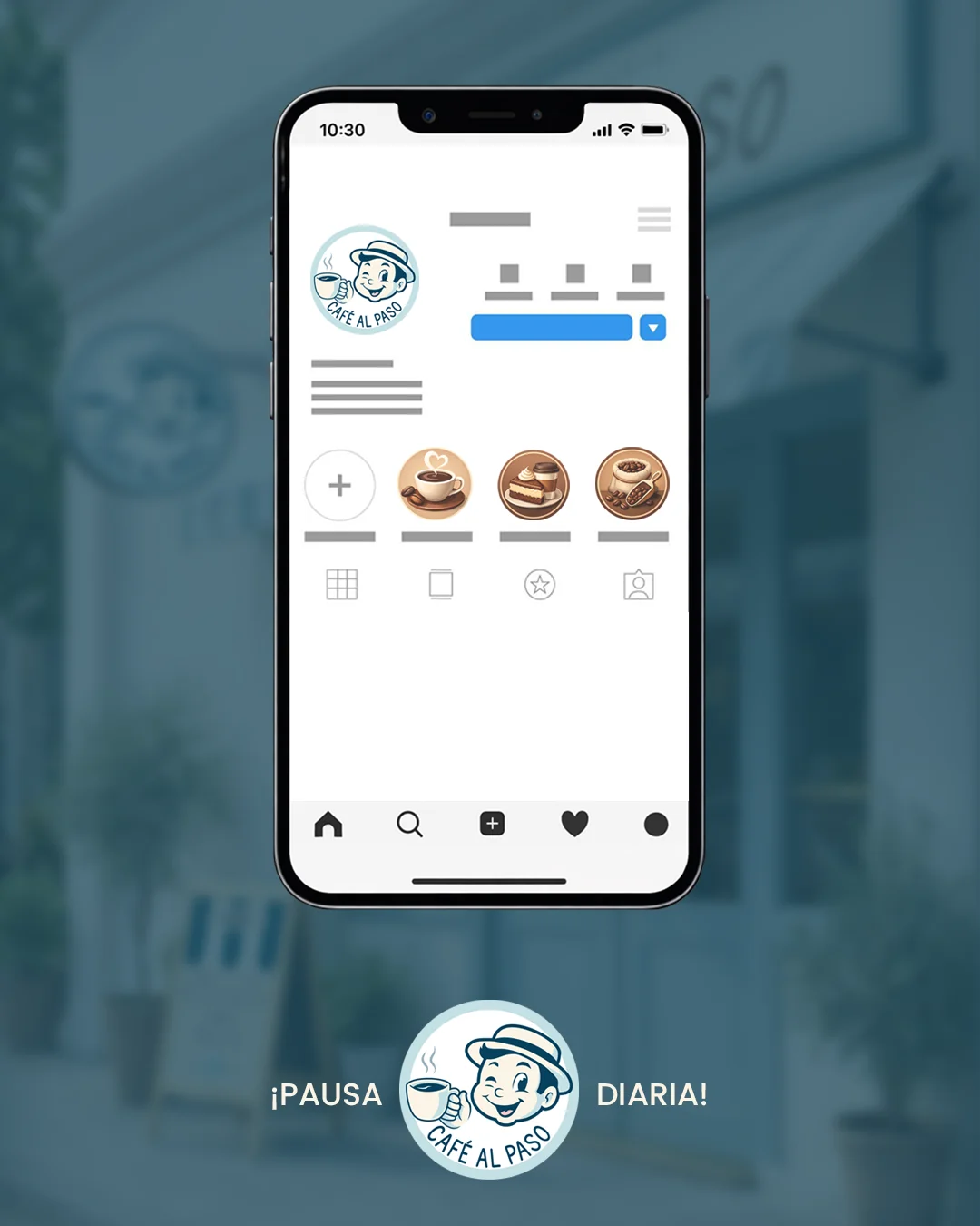 Redes Sociales Café al Paso
